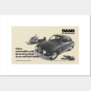 SAAB 96 - advert Posters and Art